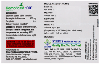Remoflozin 100 Tablet 15